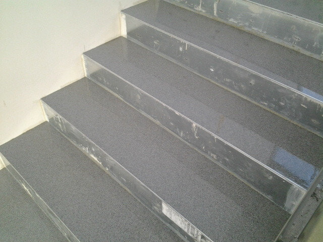 Verlaufsbeschichtung für Treppe von der Duramark Flooring Systems GmbH